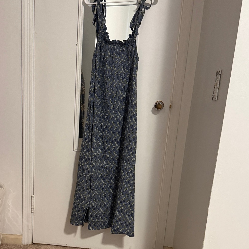 Urban Outfitters Blue Printed Maxi Dress - Picture 3 of 3